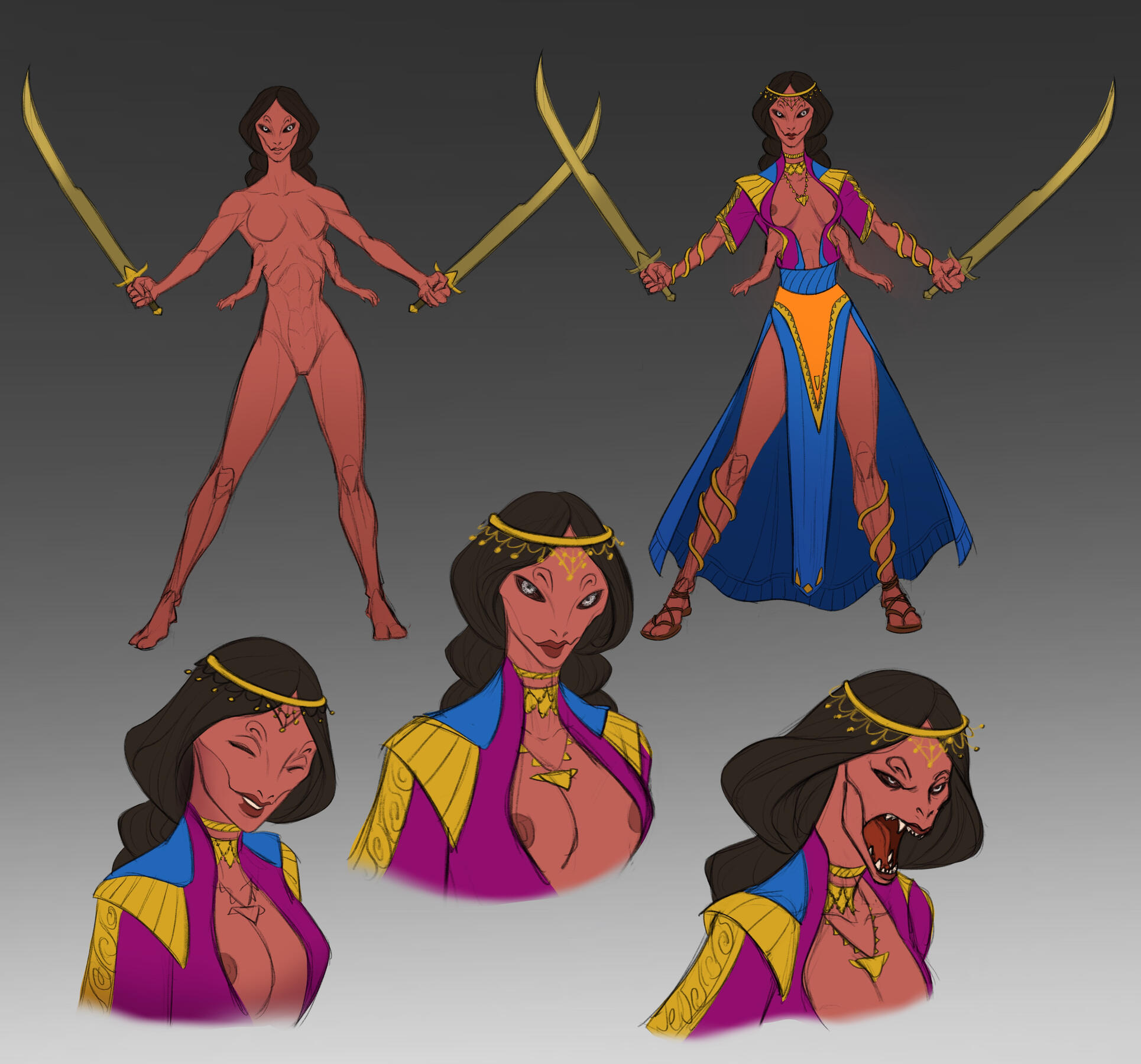 Alternative Dejah Thoris design